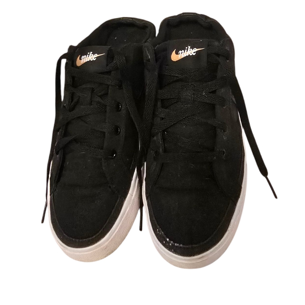 Nike Black Slide On Sneakers